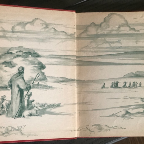 Rare VTG '47 Jesus & His Friends~Mary A. Jones HC Book Illustrated Rand McNally - Picture 3 of 16